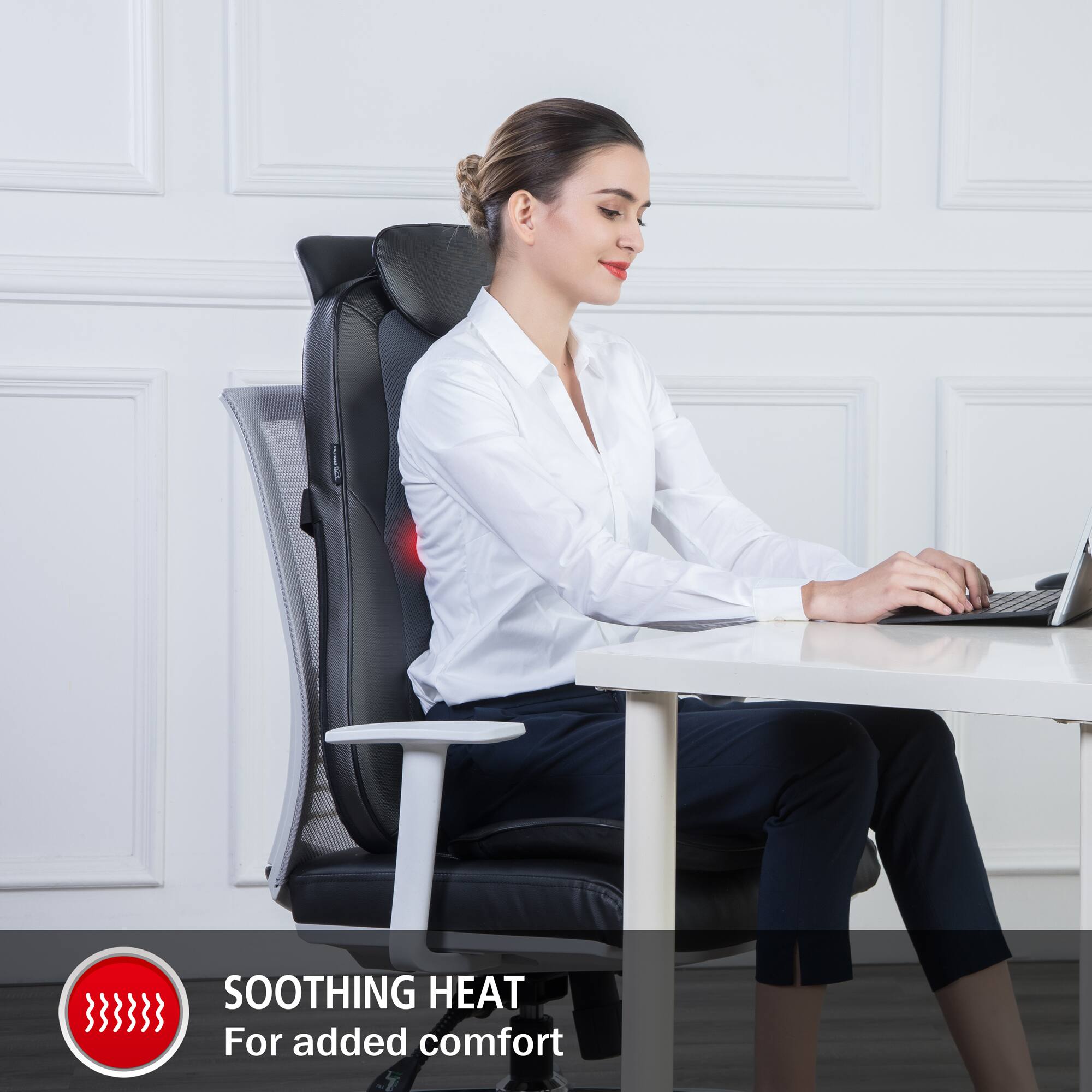 SOOTHING HEAT For added comfort