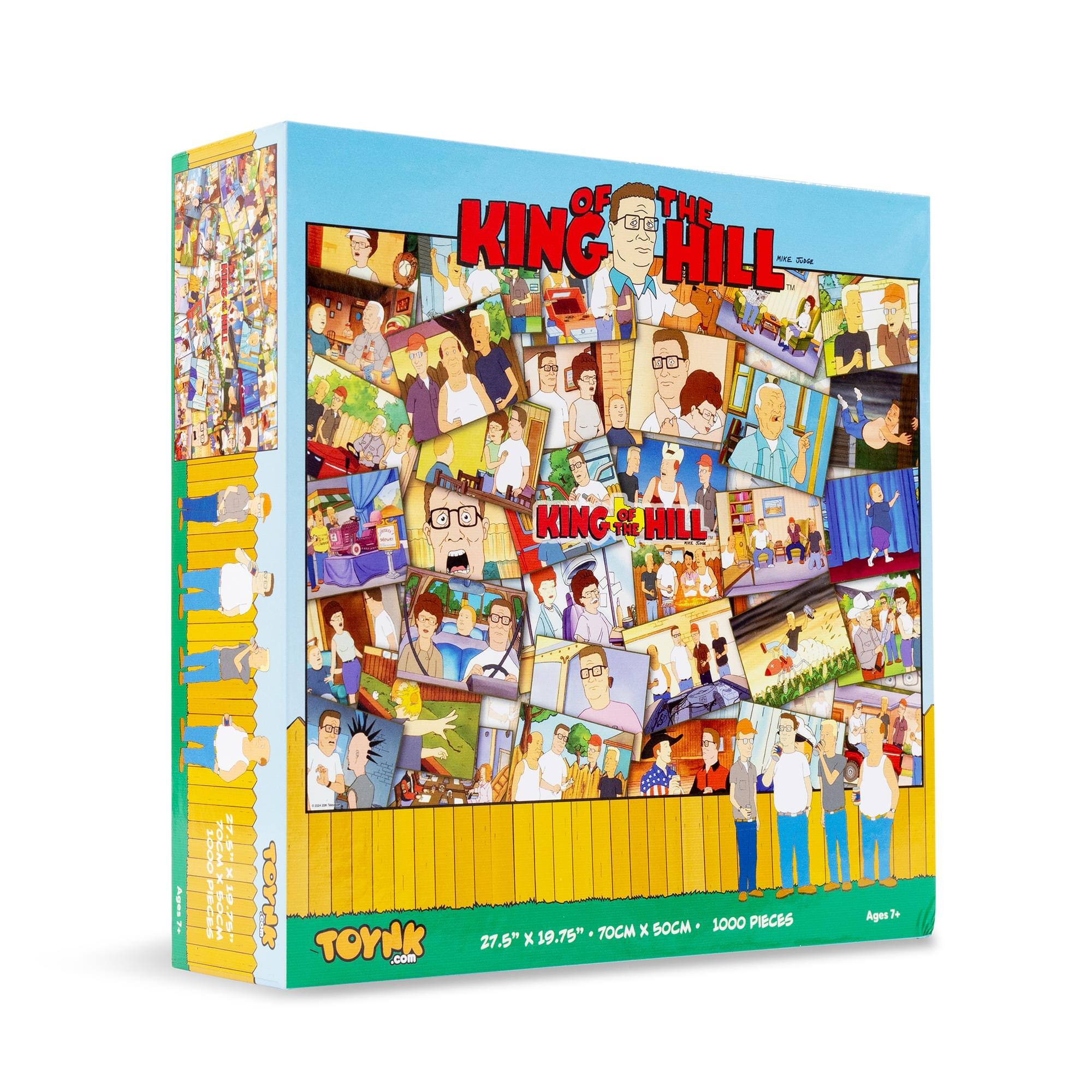 **King of the Hill**

**TOYINK.com**

**27.5" x 19.75" (70cm x 50cm) - 1000 Pieces**

**Ages 7+**

**King of the Hill**