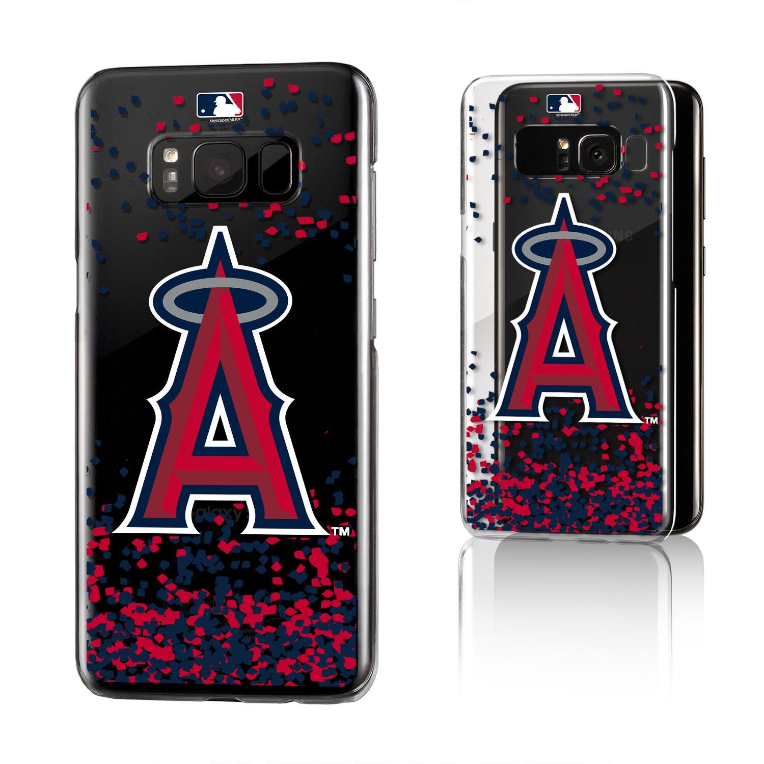 Keyscaper - MLB - Los Angeles Angels Galaxy S8 Confetti Design Clear Case - S22 - Multicolor price history on PriceWatchPro