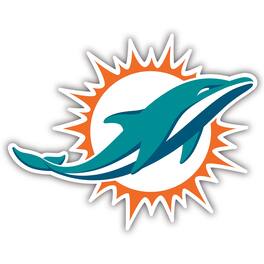 Fan Creations - Miami Dolphins 24" Logo Cutout Sign - Multicolor