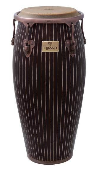 Tycoon Percussion Master Handcrafted Pinstripe Series 10 inch Conga, 30 ...