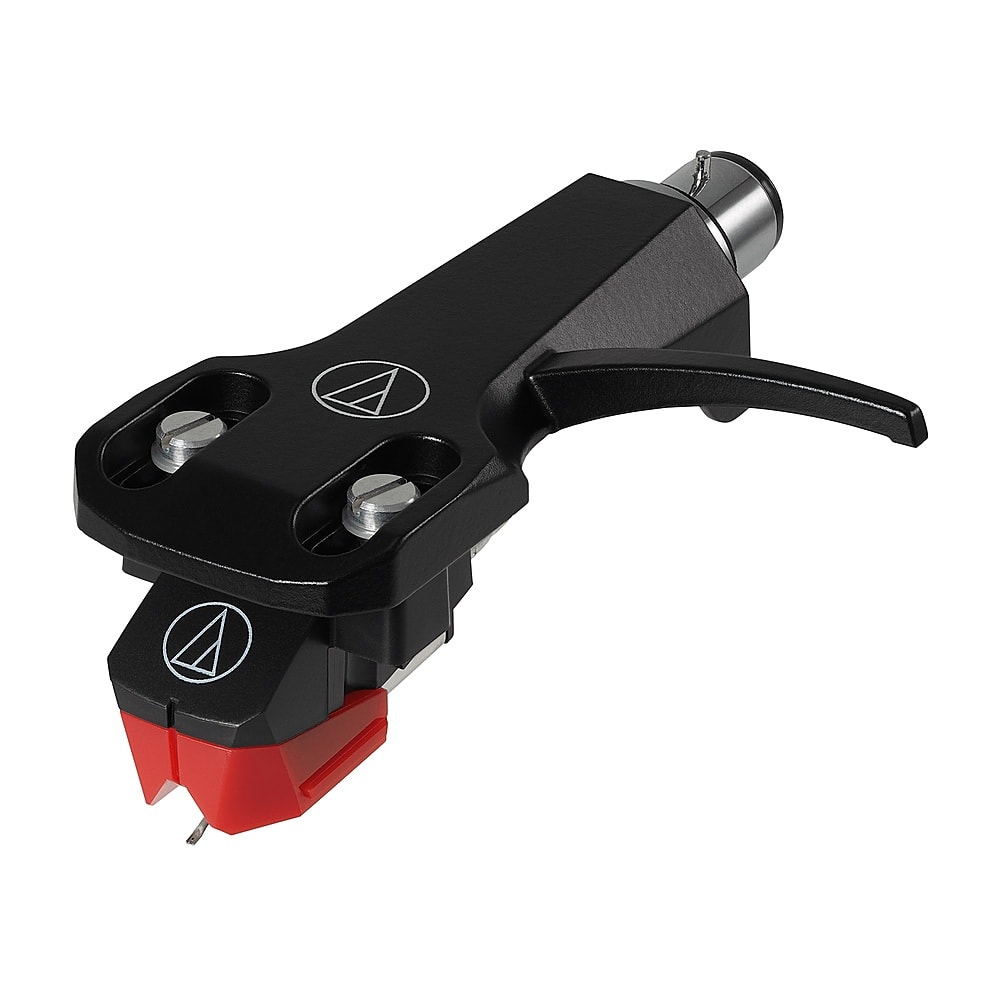 Alt View 11. Audio-Technica - Audio Technica AT-VM95ML/H Headshell/Cartridge Kit - Red.