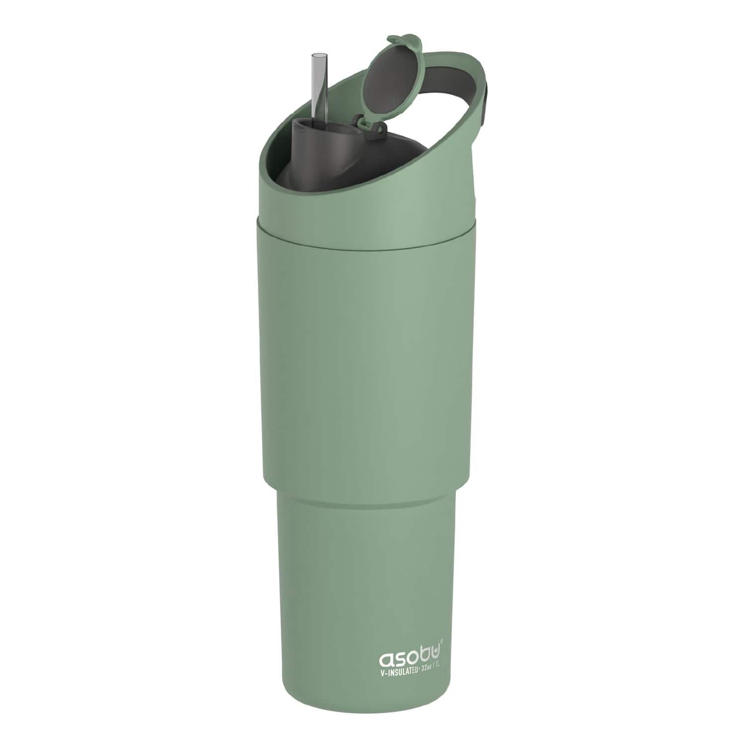 Asobu - 32-Oz Cosmic Insulated Water Bottle - Basil Green