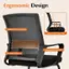 Ergonomic Design: Sufficient Back Support, Perfect Spine Alignment, Lumbar Support, Integrated Armrest.