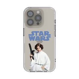 Keyscaper - Star Wars: A New Hope Color Block Clear Phone Case - Apple iPhone 16e - Princess Leia Organa