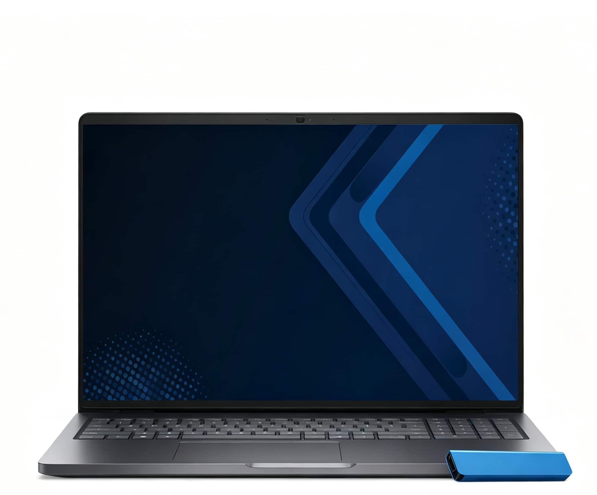 Dell - Upgraded - Pro - 16'' FHD+ Laptop- Notebook - PC16250 - Intel Core 7 150U - 32GB RAM - 1TB SSD - Backlit - Thunderbolt - Win 11Pro - Magnetite