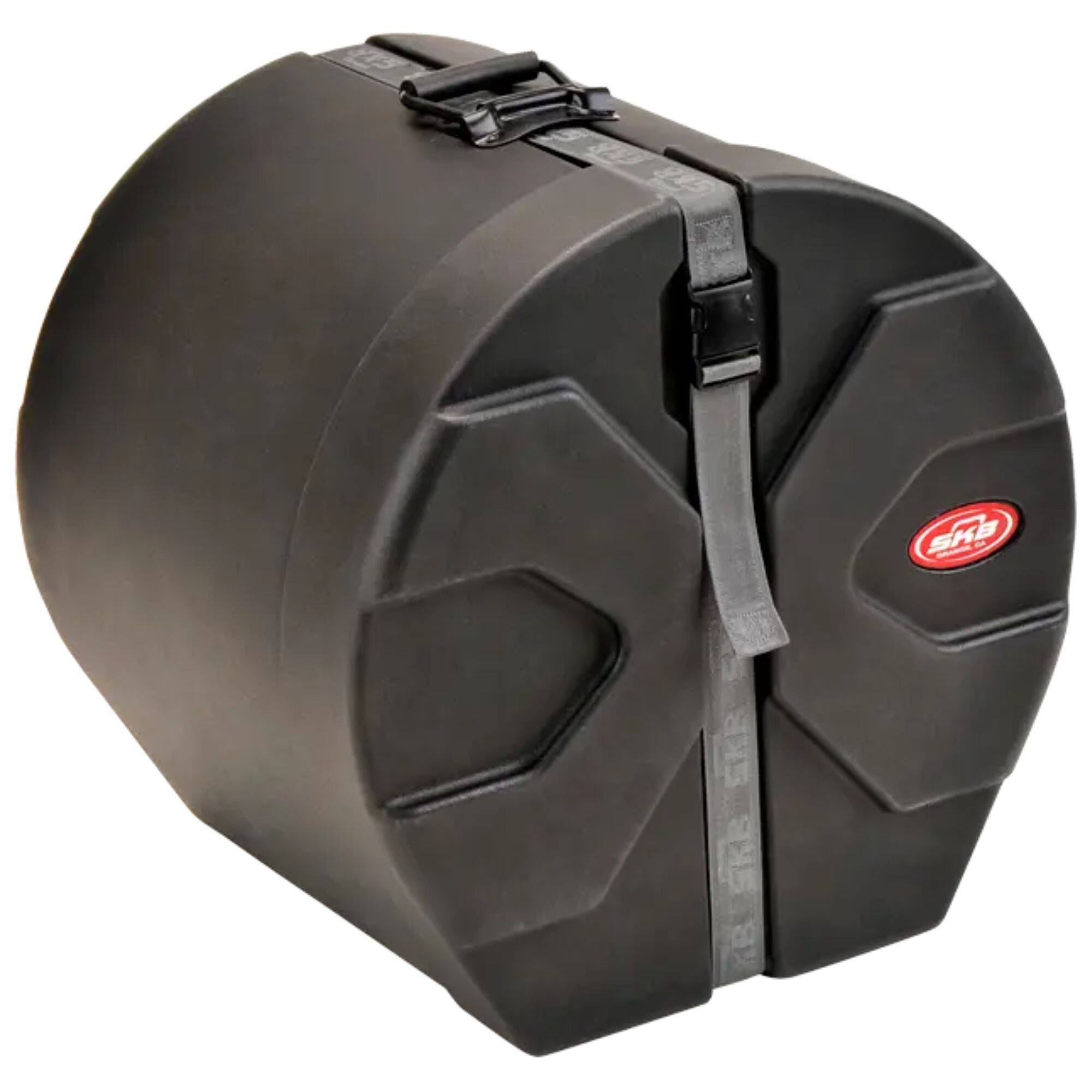 Front. SKB - SKB 12" x 14" Floor Tom Case with Padded Interior and D-Shaped Drum Design - Black.