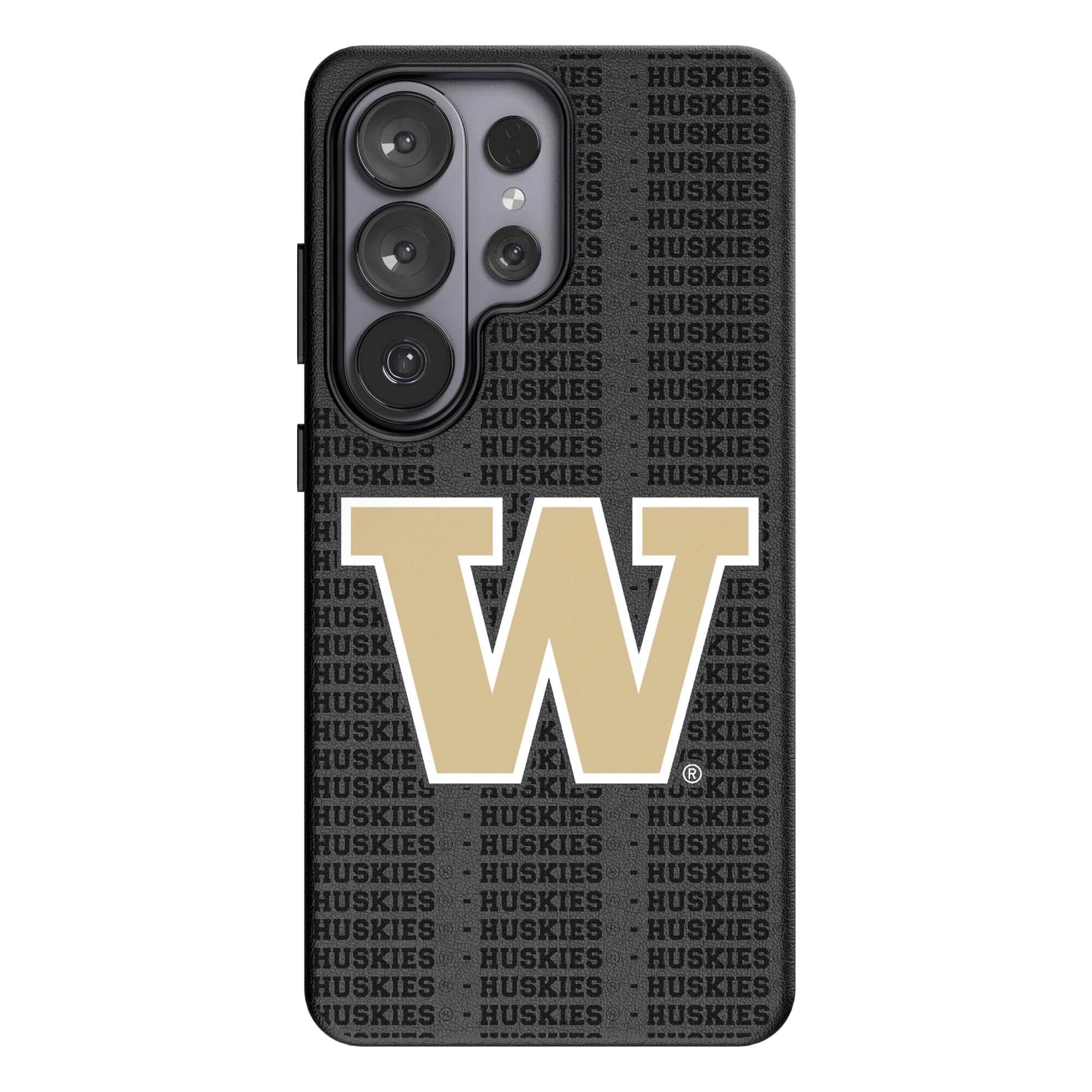 Keyscaper - NCAA - Washington Huskies Text Backdrop Galaxy Magnetic Bump Case - S26 Plus - Black price history on PriceWatchPro