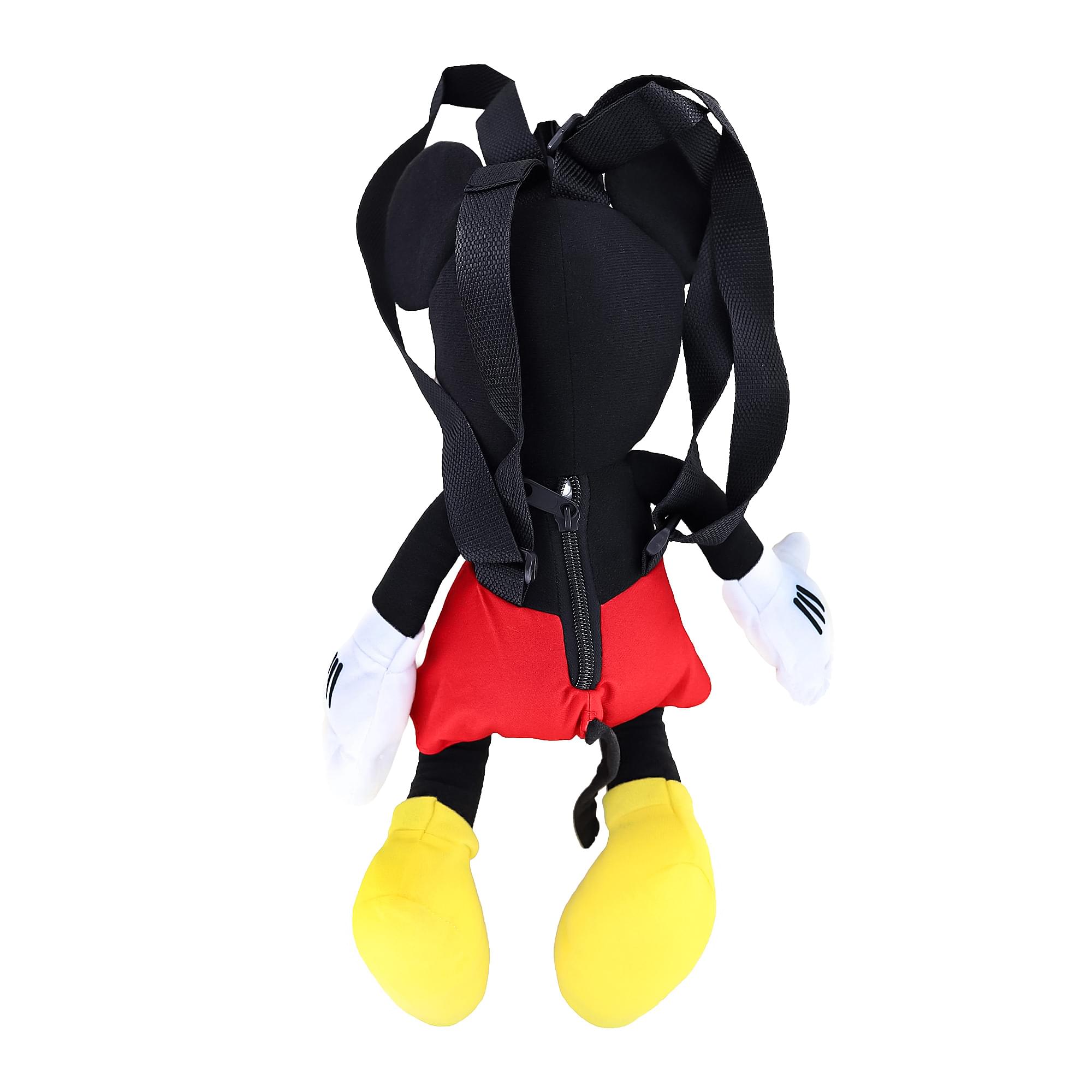Alt View 10. Disney - Disney Mickey Mouse 15 Inch Plush Backpack - Black.