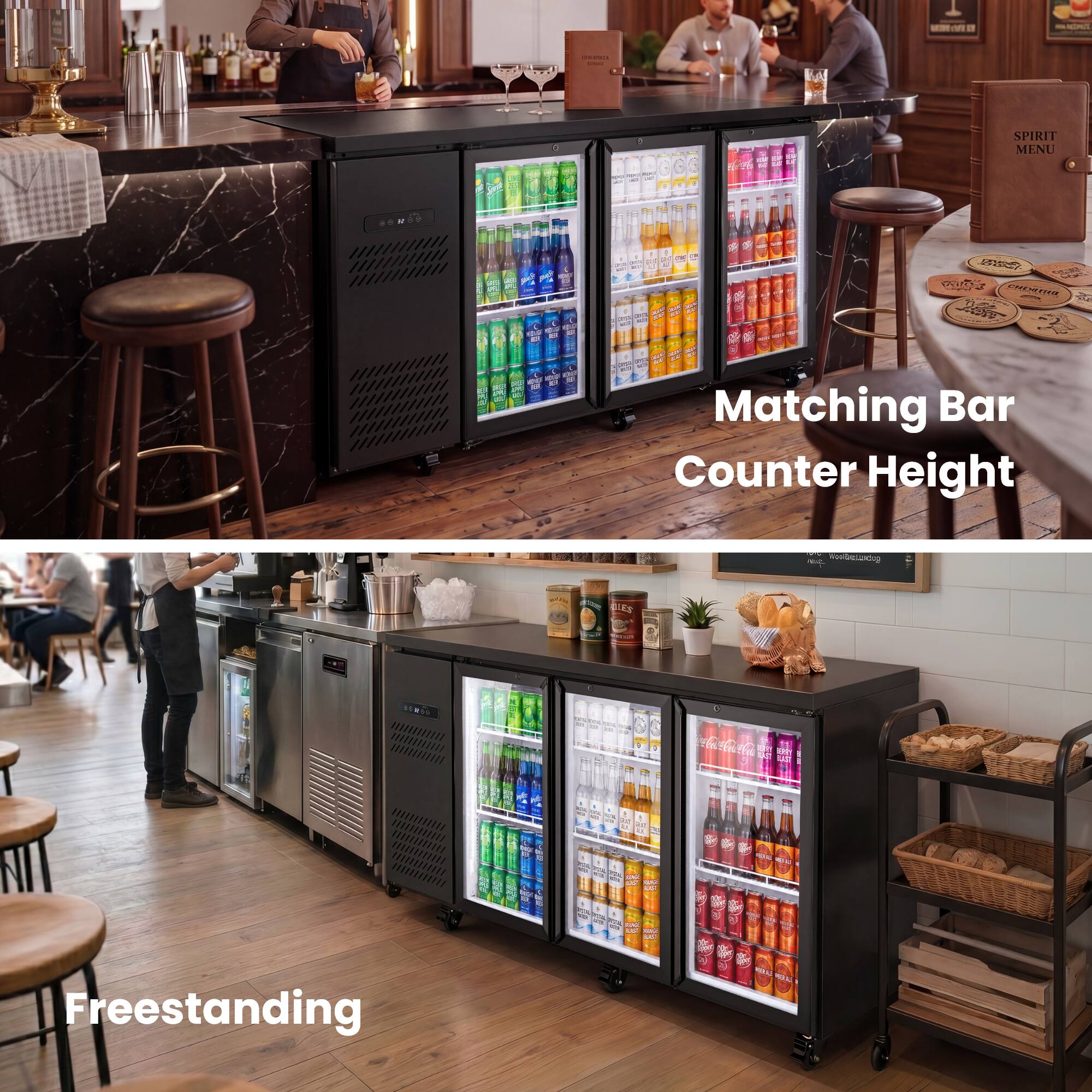Matching Bar Counter Height - Freestanding