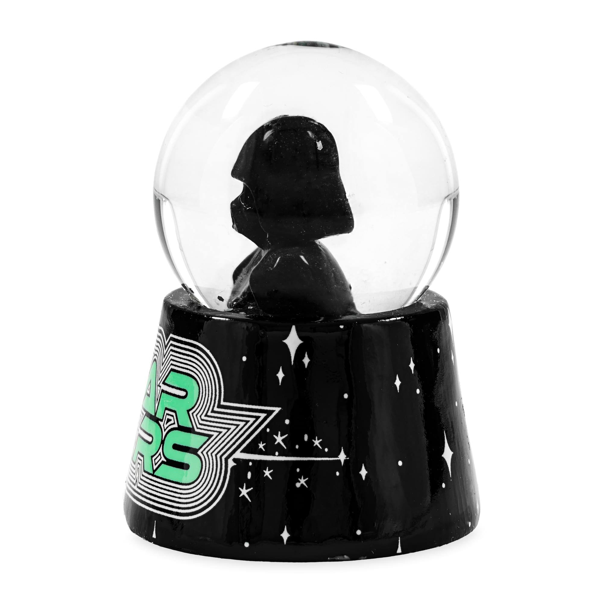 Alt View 10. Silver Buffalo - Star Wars Darth Vader 3-Inch Mini Light-Up Snow Globe - Black.