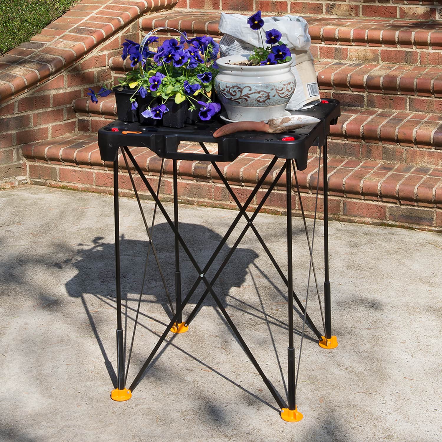 Alt View Zoom 24. WORX - Sidekick Portable Work Table - Black.