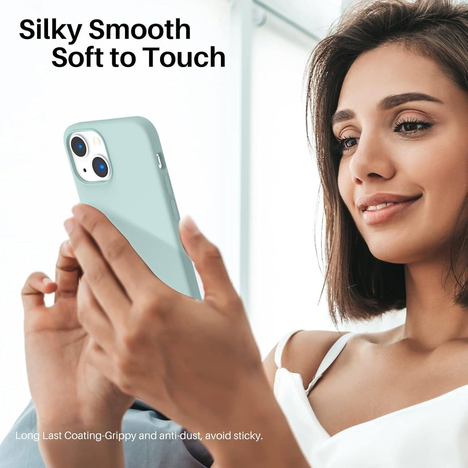 Silky Smooth Soft to Touch

Long Last Coating-Grippy and anti-dust, avoid sticky.