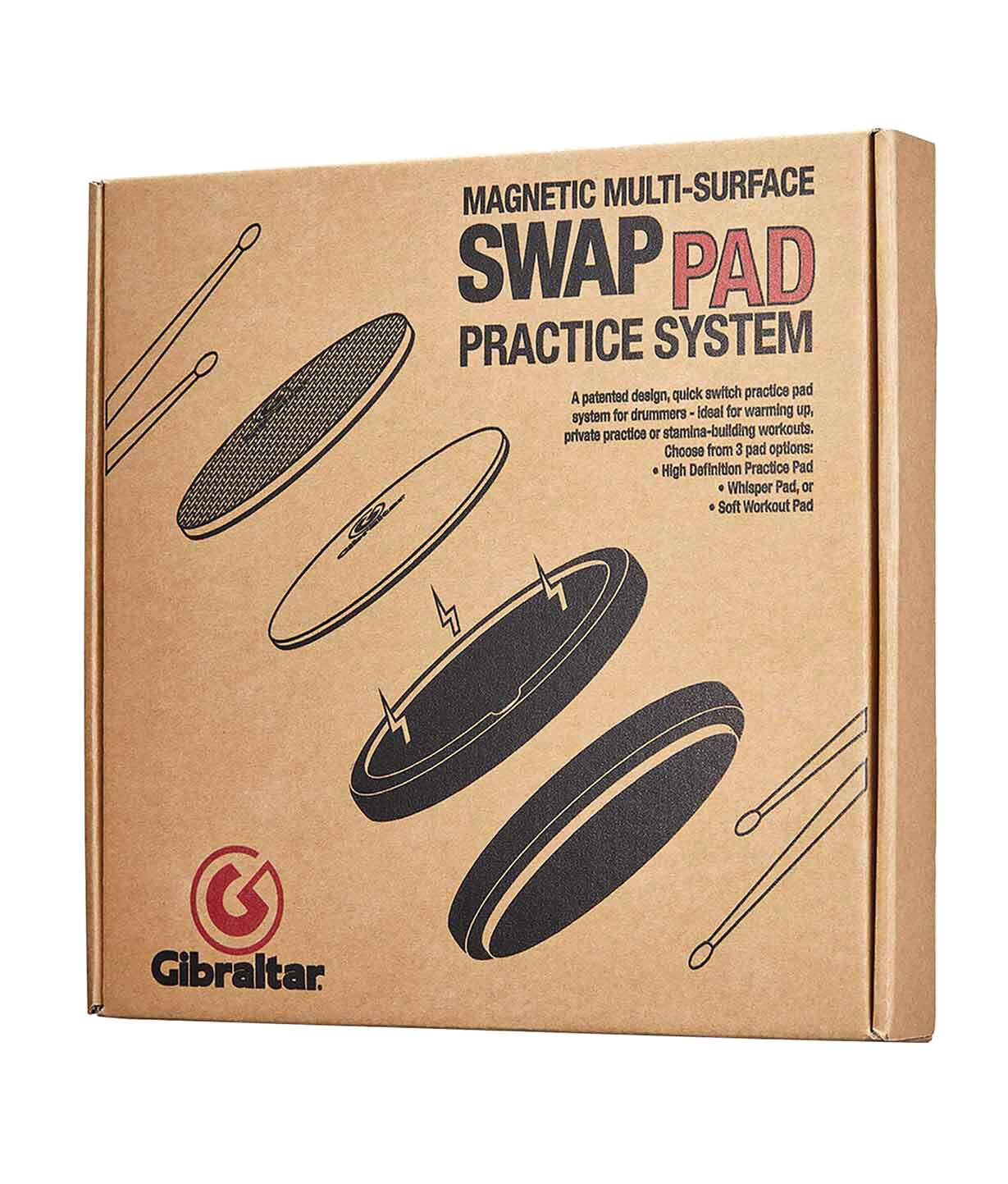 MAGNETIC MULTI-SURFACE SWAP PAD PRACTICE SYSTEM

A patented design, quick switch practice pad system for drummers - Ideal for warming up, private practice or stamina-building workouts. Choose from 3 pad options: High Definition Practice Pad, Whisper Pad, or Soft Workout Pad

Gibraltar