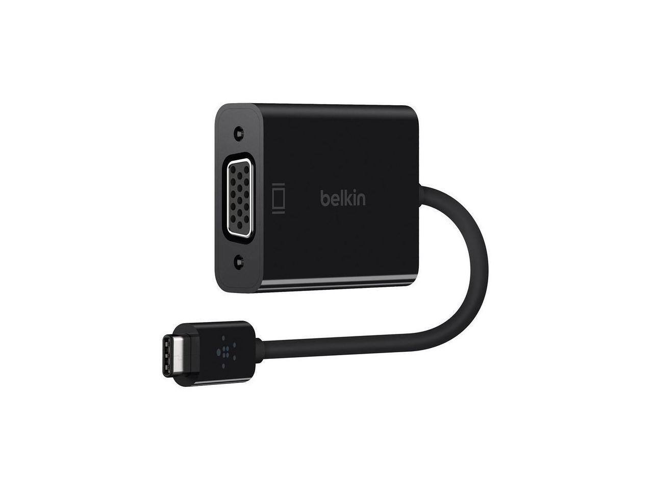 Alt View 8. Belkin - Belkin Usb-C To Vga Adapter ( Usb Type-C - Black.