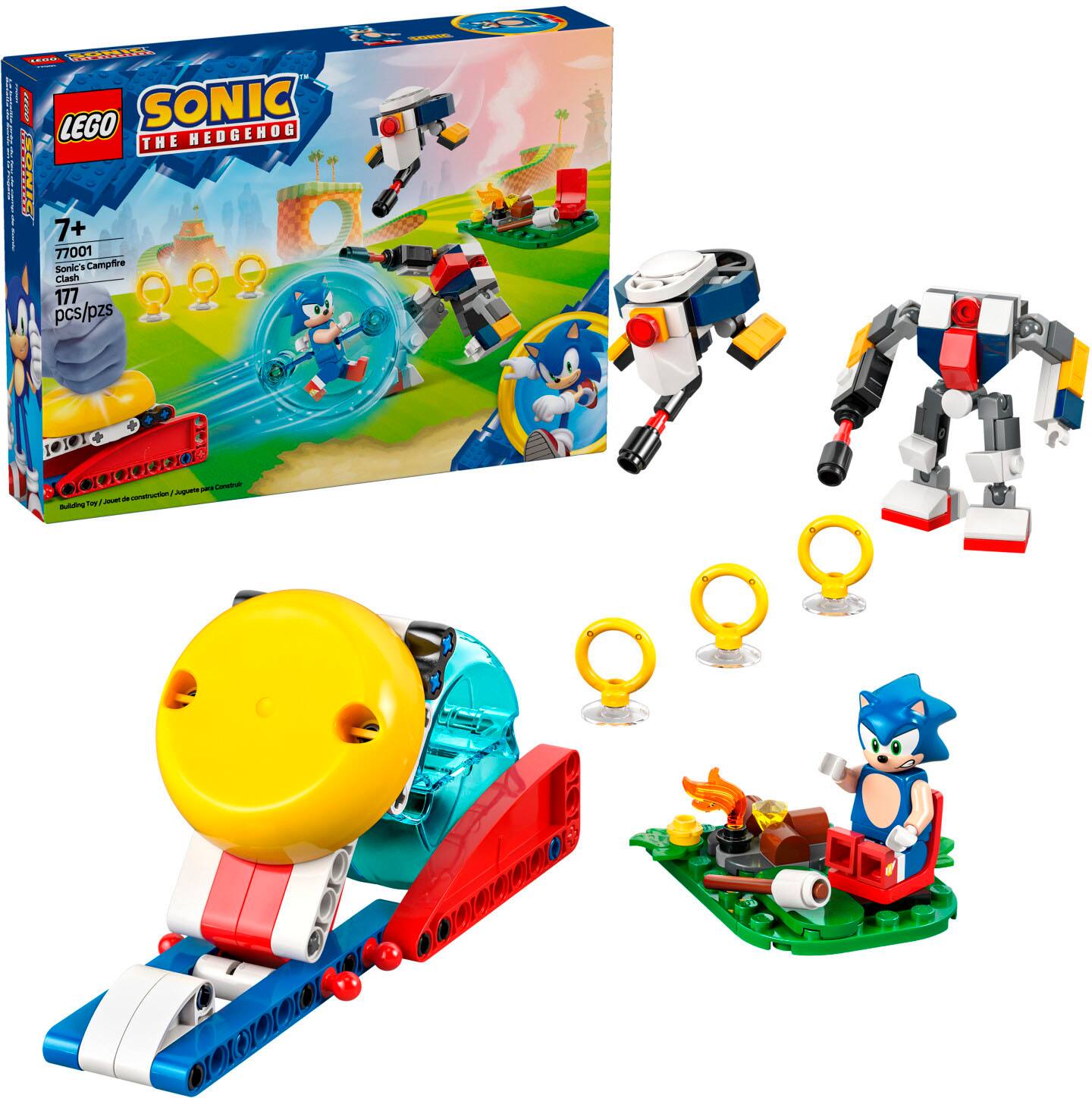 LEGO - Sonic the Hedgehog: Sonic's Campfire Clash Building Toy 77001