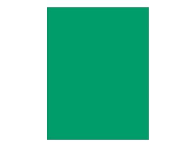 Front. Pacon - Multi-Purpose Paper, 8.5"W x 11"L, 500/Ream - Emerald Green.