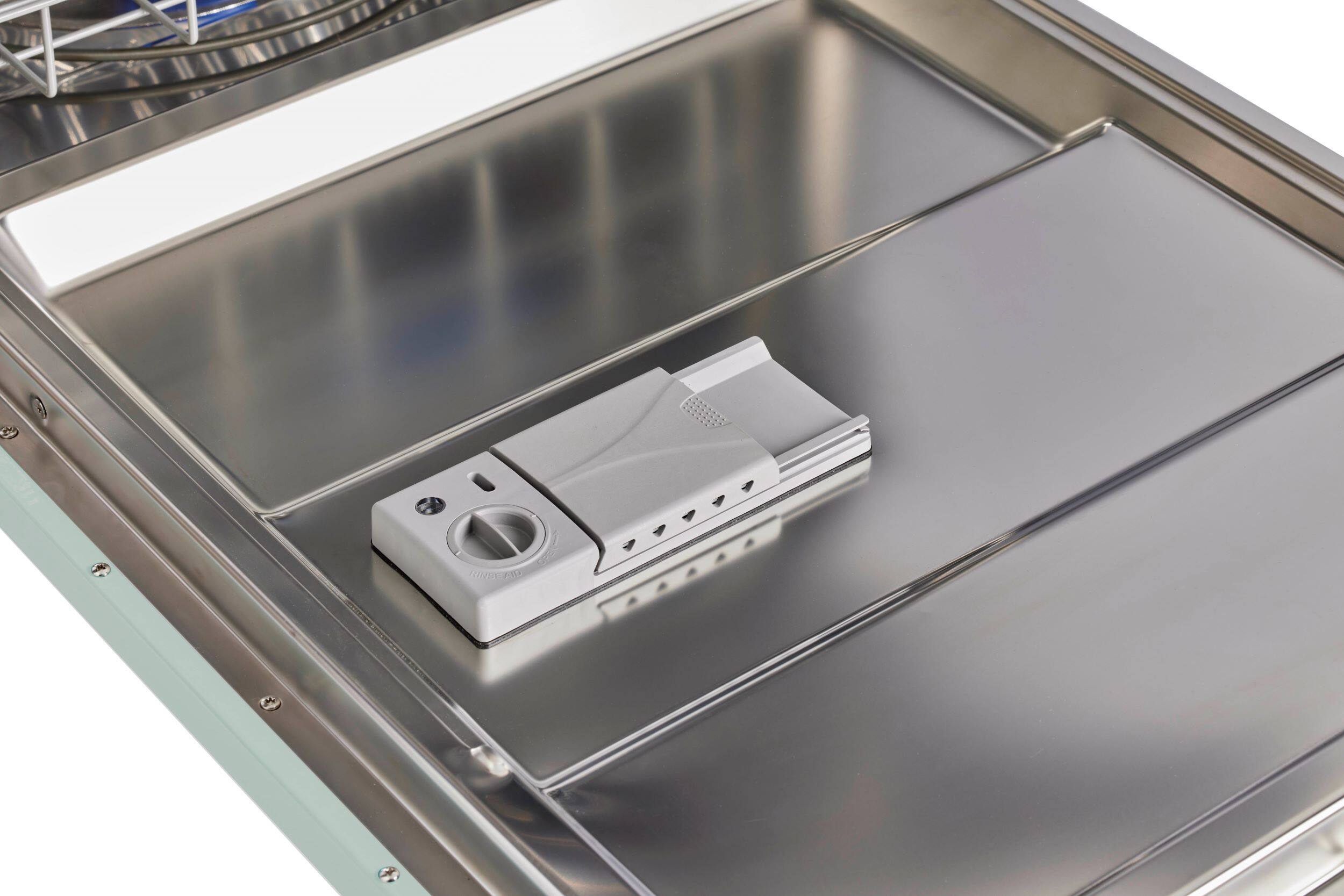 Alt View 17. Unique Appliances - Classic Retro Top Control Built-In Stainless Steel Tub Dishwasher with 3rd Rack and 45 dBA - Summer Mint Green.