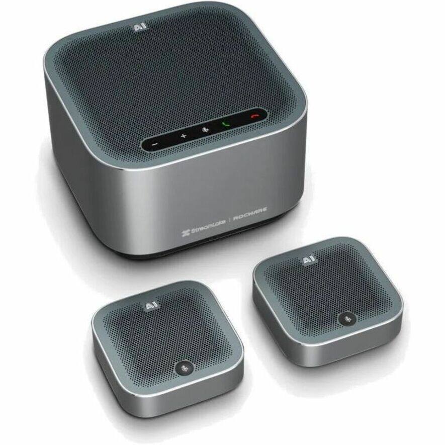 Rocware A10 USB AI Microphone with Speaker for Medium to Large Room ...