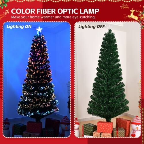 COLOR FIBER OPTIC LAMP  
Make your home warmer and more eye-catching.  

Lighting ON  
Lighting OFF