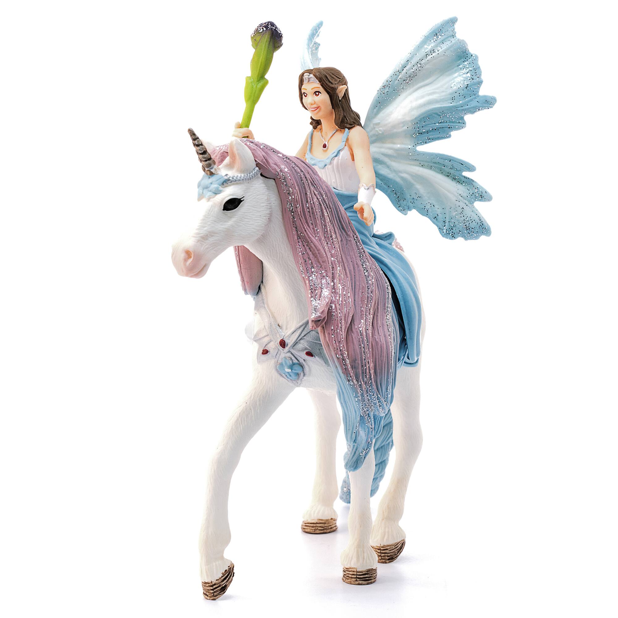 Alt View 3. Schleich - Fairy Eyela With Princess Unicorn.