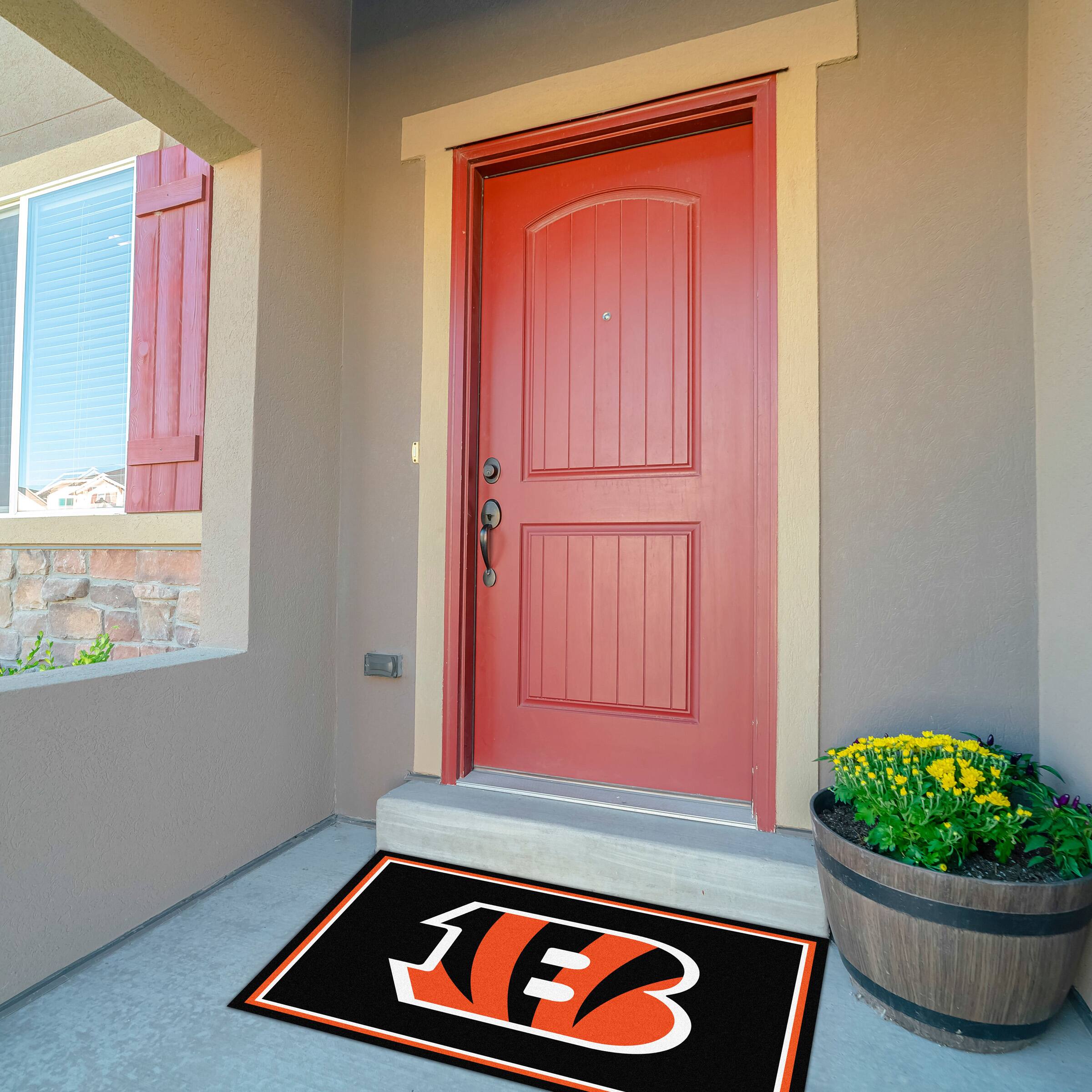 Alt View 3. Imperial - Cincinnati Bengals 2'8" x 3'10" Area Rug - Multicolor.