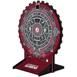 Fan Creations - Alabama Crimson Tide Aztec Circle Desk Calendar - Multicolor
