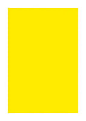 Front. Southwest School Supply - Spectra Deluxe Bleeding Art Tissue, 20" x 30", Canary, 24 Sheets/Pack - Canary Yellow.