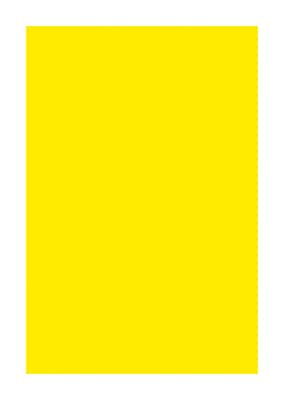 Front. Southwest School Supply - Spectra Deluxe Bleeding Art Tissue, 20" x 30", Canary, 24 Sheets/Pack (P0059022) - Canary Yellow.