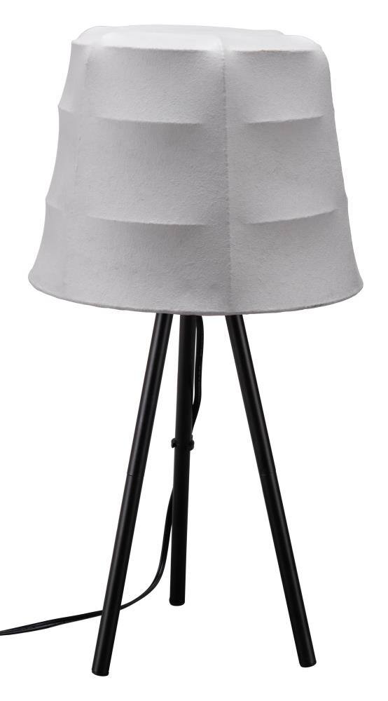 Back. Hivvago - Mozzi Table Lamp Gray & Black - Gray & Black.