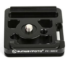 SunwayFoto - PC-5DII Custom Quick-Release Plate for Canon 5D Mark II Camera