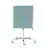 Alt View 17. Linon Home Décor - Donora Plush Fabric Adjustable Office Chair With Chrome Base - Aqua.