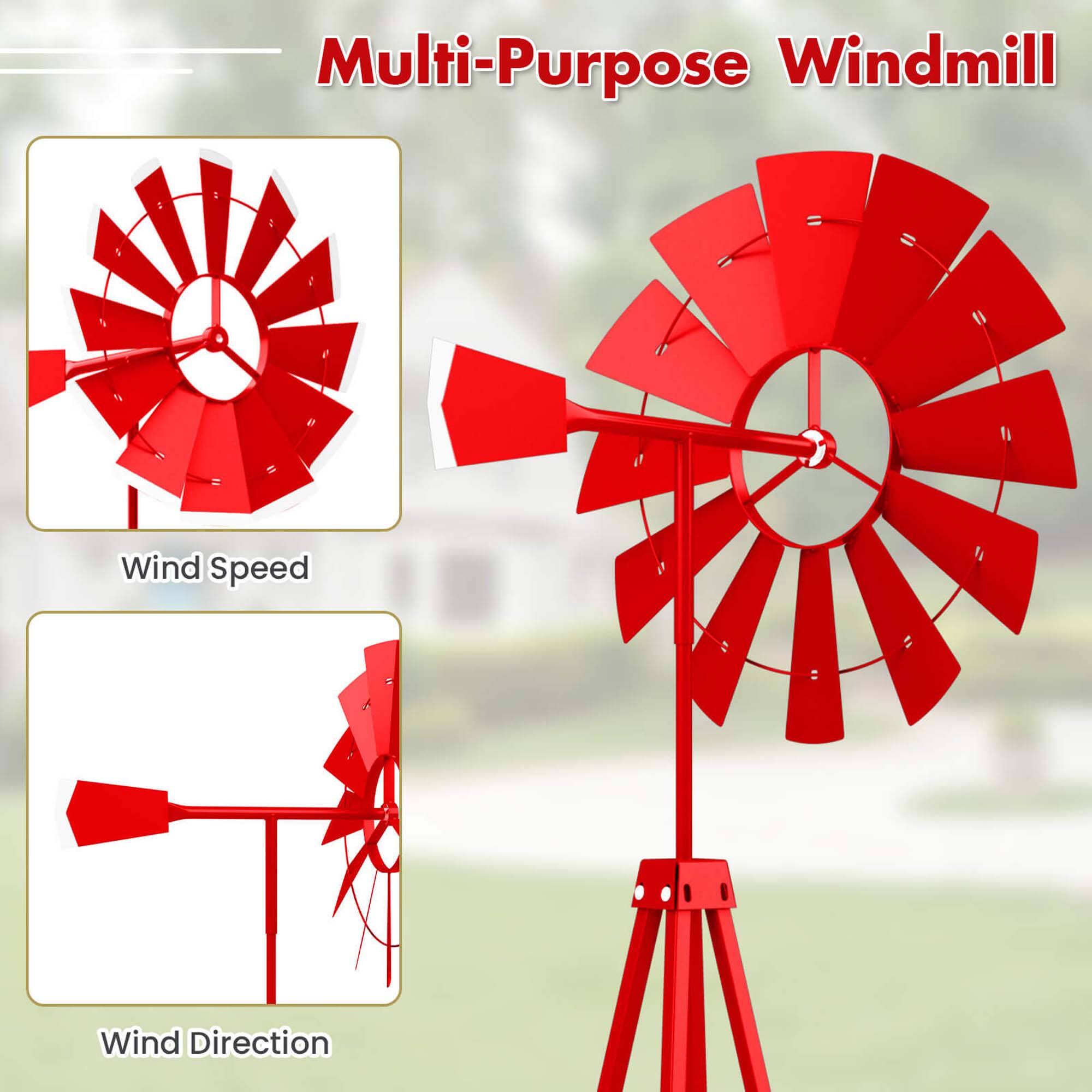 Multi-Purpose Windmill = Wind Speed and Wind Direction