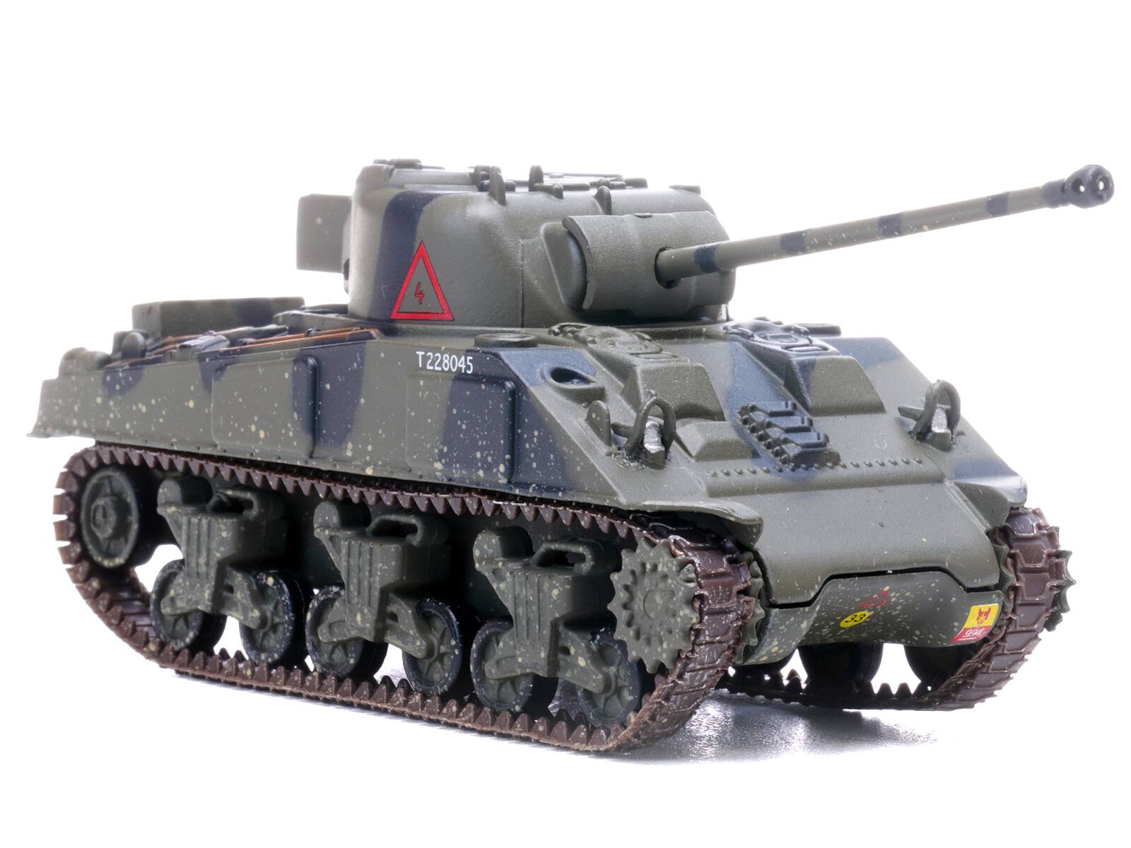 Alt View 4. Legion - Sherman Firefly Mk.VC Medium Tank "8th Armoured Brigade, Normandy" (1944) British Army 1/72 Diecast Model by Legion.