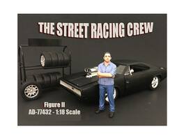 The Street Racing Crew Figure II For 1:18 Scale Models by American Diorama - Multi