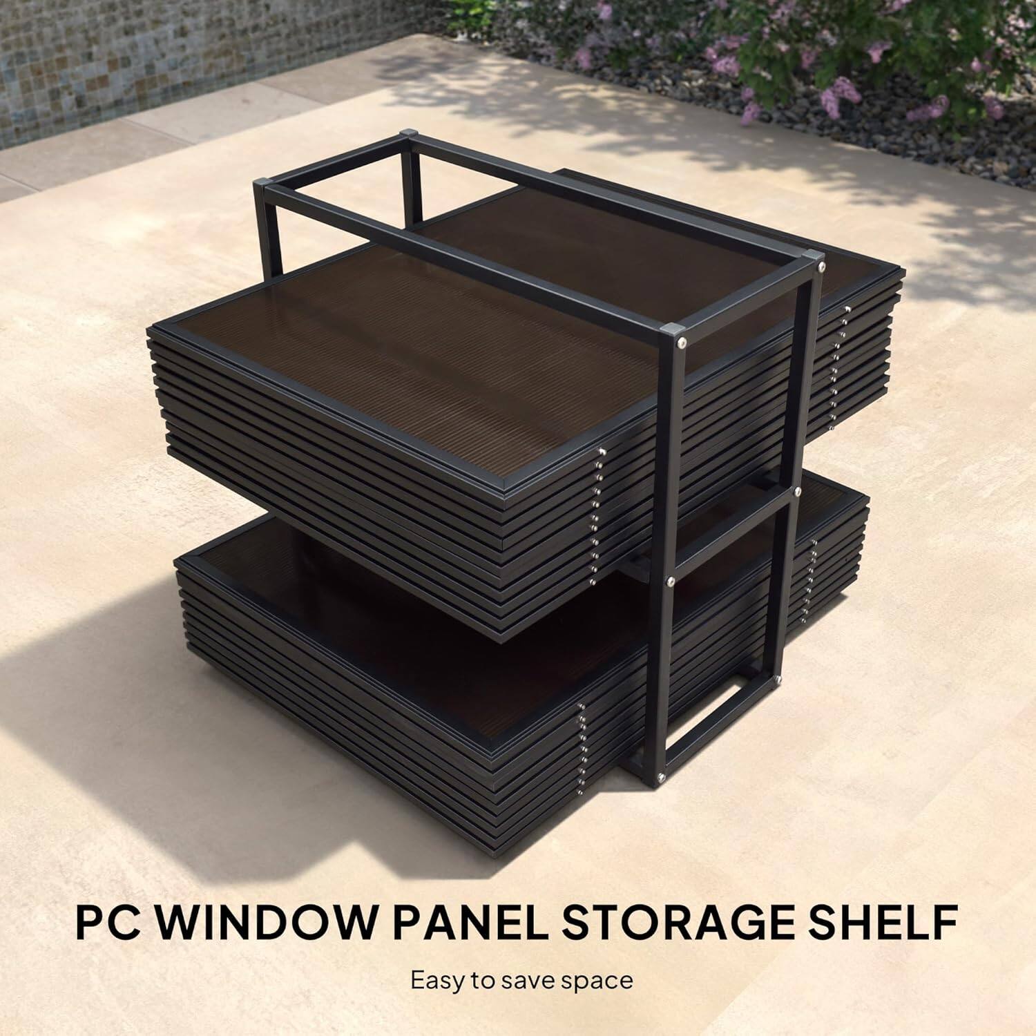 PC WINDOW PANEL STORAGE SHELF  
Easy to save space