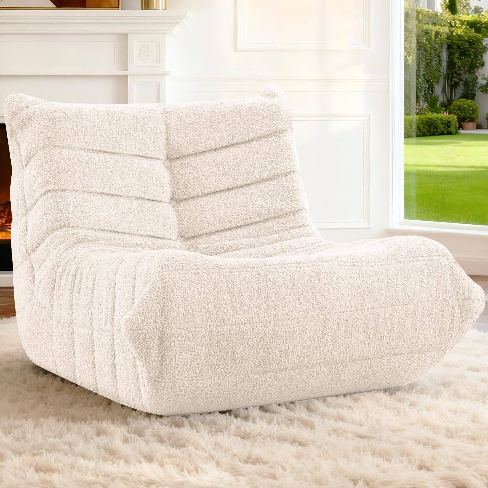 Teddy Fleece-beige Single