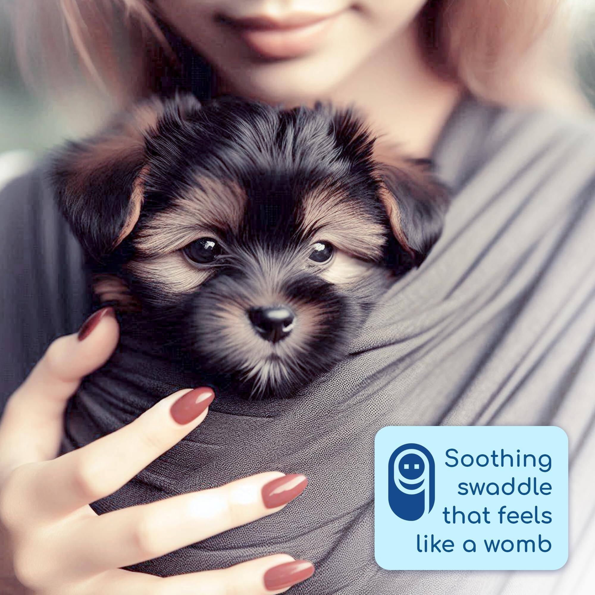 Soothing swaddle that feels like a womb