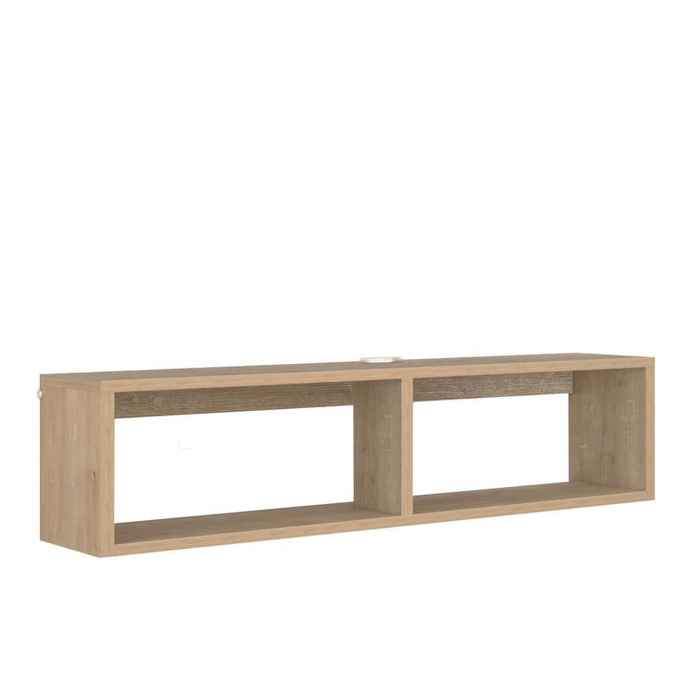 Atelier Mobili - Floating TV Stand & Floating Entertainment Center (36 Inch, 2 Shelf) - Beige