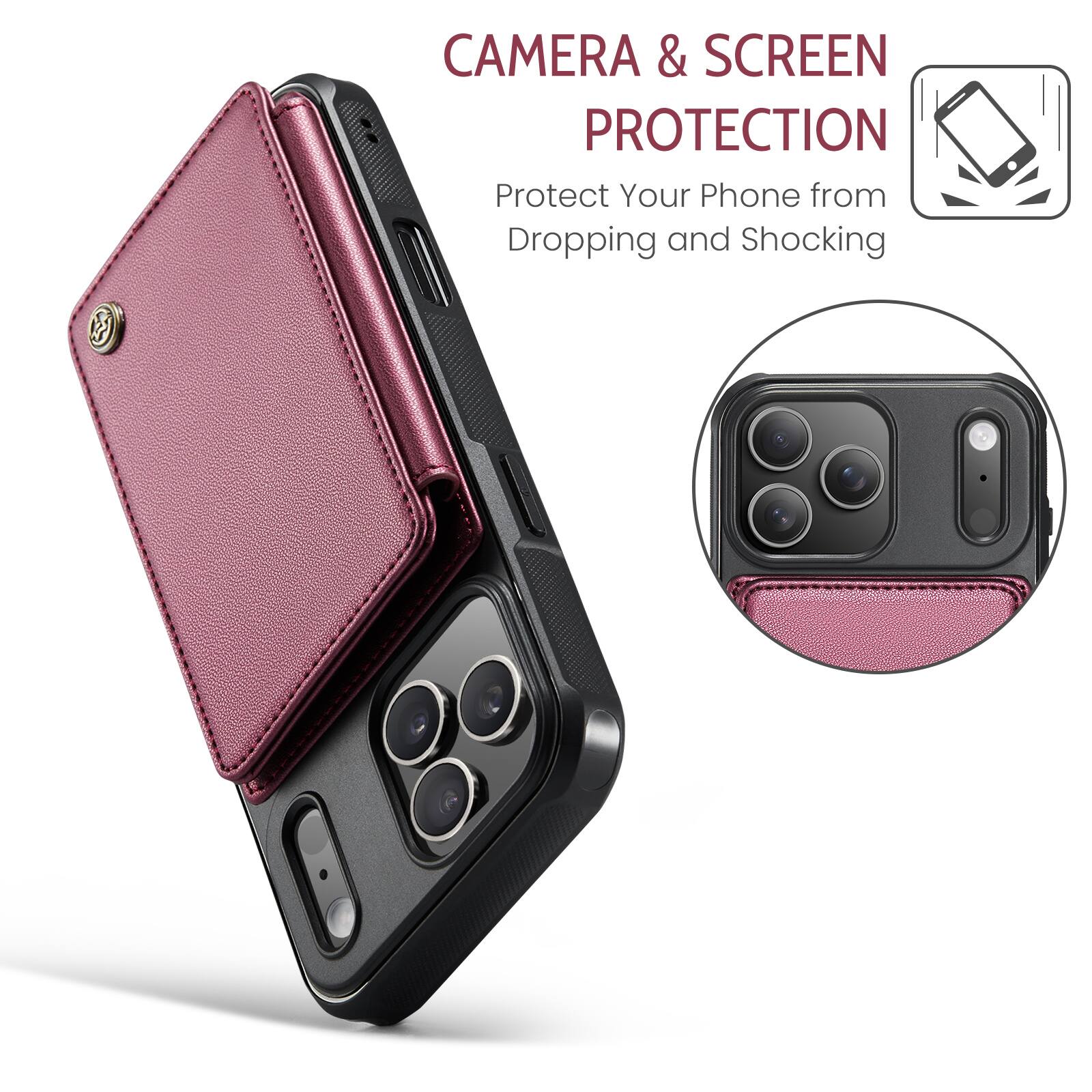 CAMERA & SCREEN PROTECTION  
Protect Your Phone from Dropping and Shocking