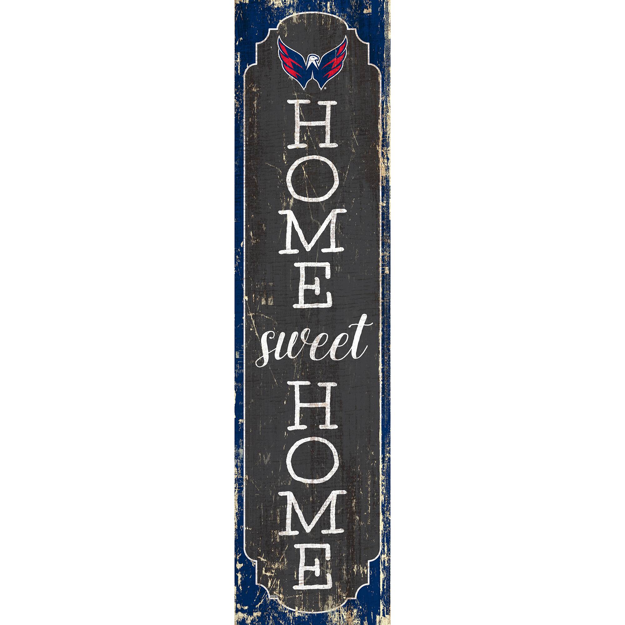 Washington Capitals 24" Home Sweet Home Leaner Sign