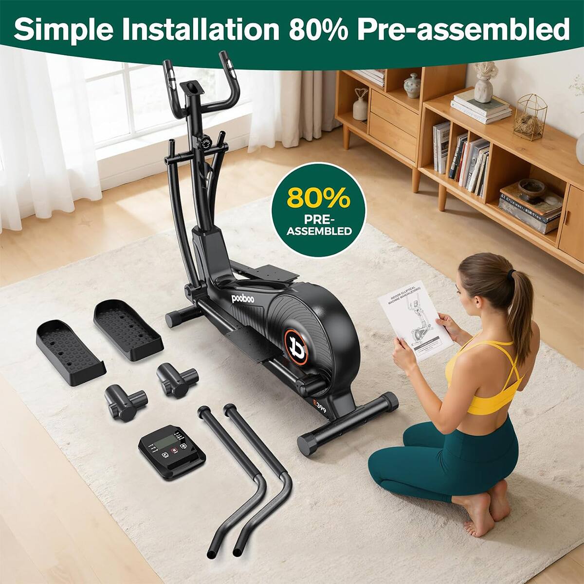 Simple Installation 80% Pre-assembled

80% PRE-ASSEMBLED

pooboo

E399