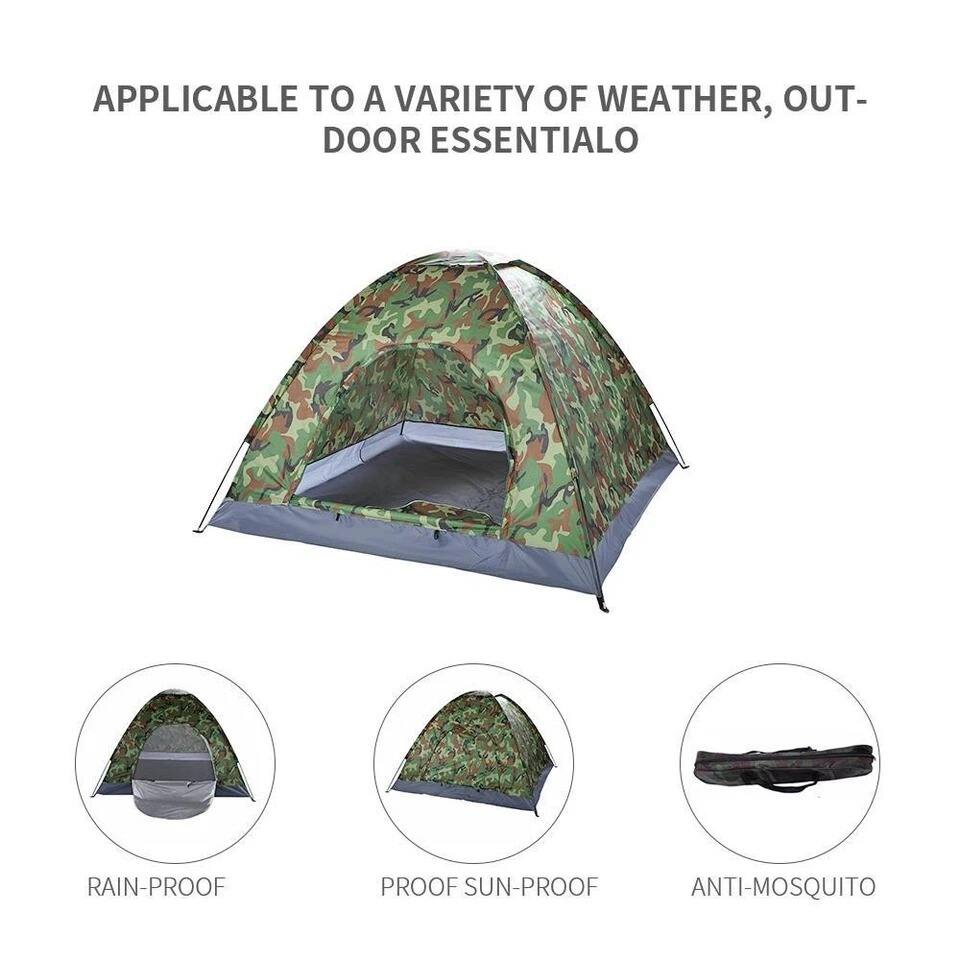 APPLICABLE TO A VARIETY OF WEATHER, OUTDOOR ESSENTIAL

RAIN-PROOF  
SUN-PROOF  
ANTI-MOSQUITO