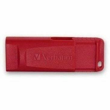 Alt View 1. Verbatim - Verbatim 16GB Store 'n' Go USB Flash Drive - Red - 16 GB - USB 2.0 - Red - Lifetime Warranty - 1 Each - Red.