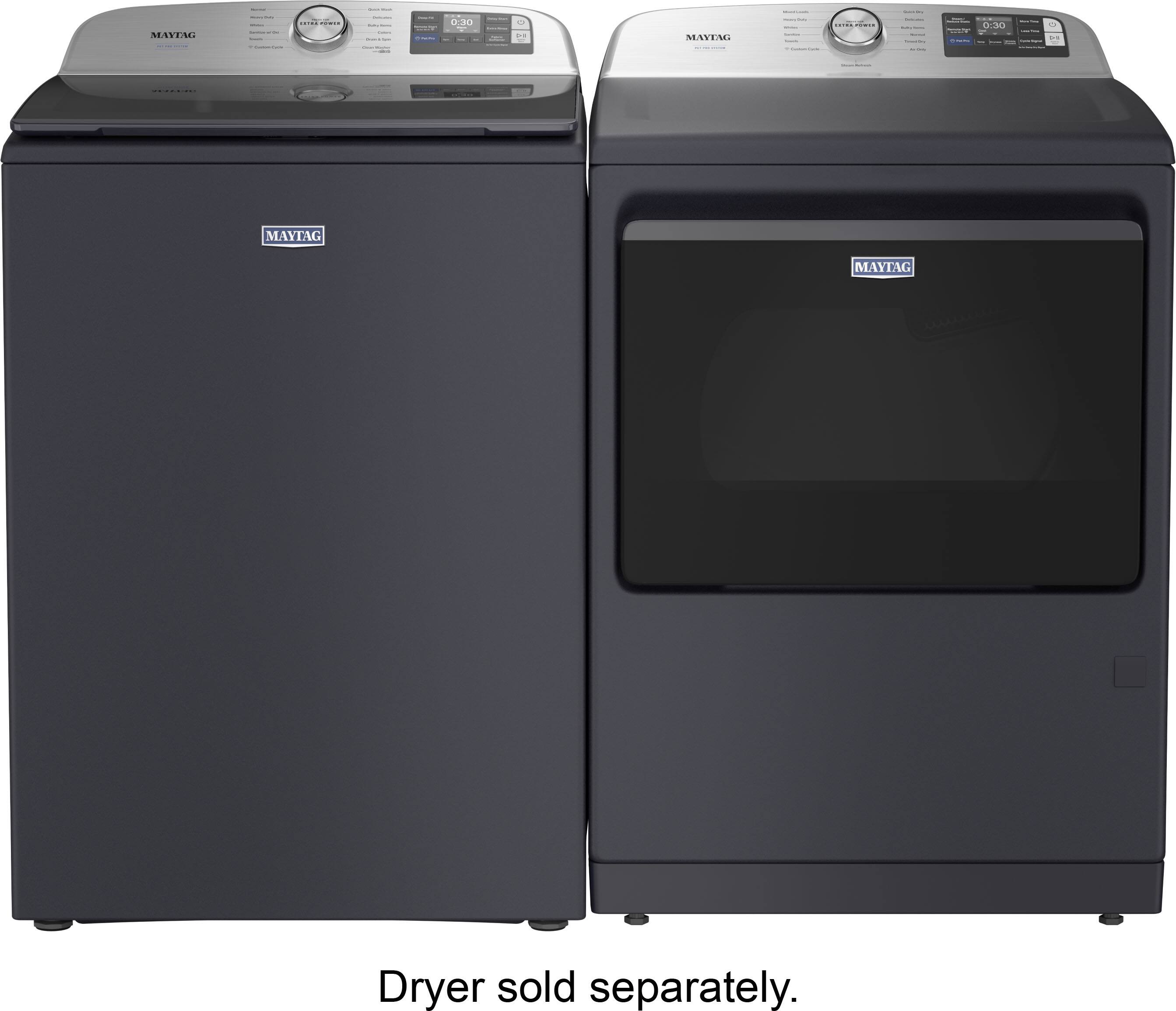 MAYTAG  
Dryer sold separately.