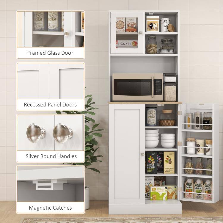 CANAPE  
Framed Glass Door  
Recessed Panel Doors  
DATMEN  
Silver Round Handles  
19st direct reals cereals  
Calline Gevine Calinlo  
Magnetic Catches