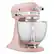 Angle. KitchenAid - KitchenAid Artisan Series 5 Quart Tilt-Head Stand Mixer - KSM150PSFT - Feather Pink.