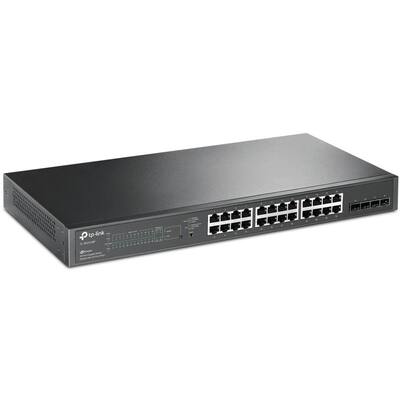 TP-Link TL-SG2008P 8-Port Gigabit Smart Managed PoE Switch - 4 PoE+ Ports (62W Total), Omada SDN Integrated, Lifetime Protection