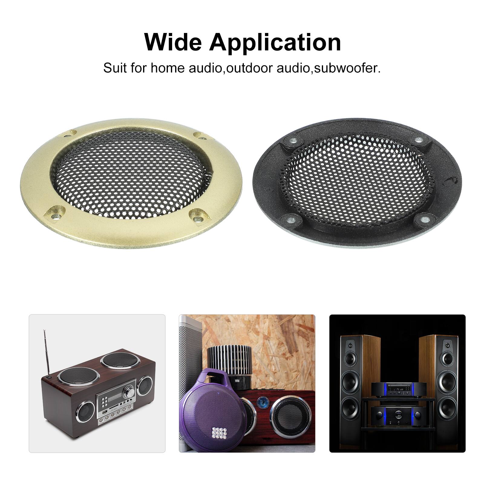 Wide Application  
Suit for home audio, outdoor audio, subwoofer.