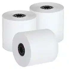 Front. Staples - Thermal Paper Rolls, 2 1/4" x 80', BPA Free, 10/Pack - White.